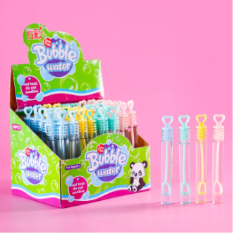 Mini Bubble Wand - Blowing Bubbles Stick Toy 1.5x10cm 1pc