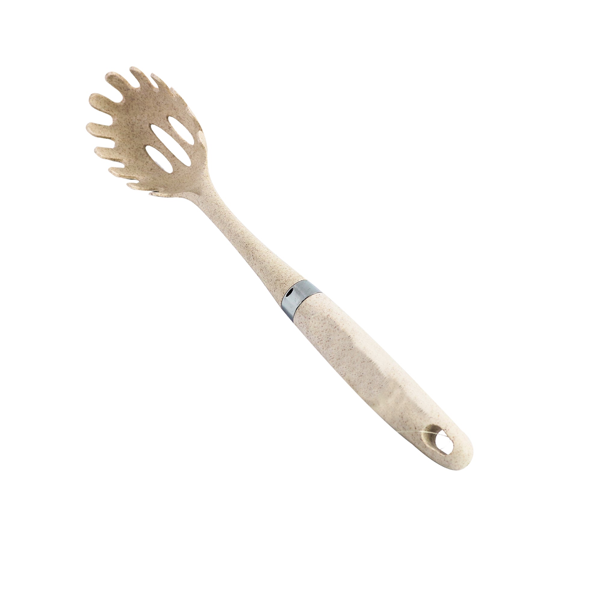 Nylon Serving Pasta Spoon Cream Silica Gel Tableware