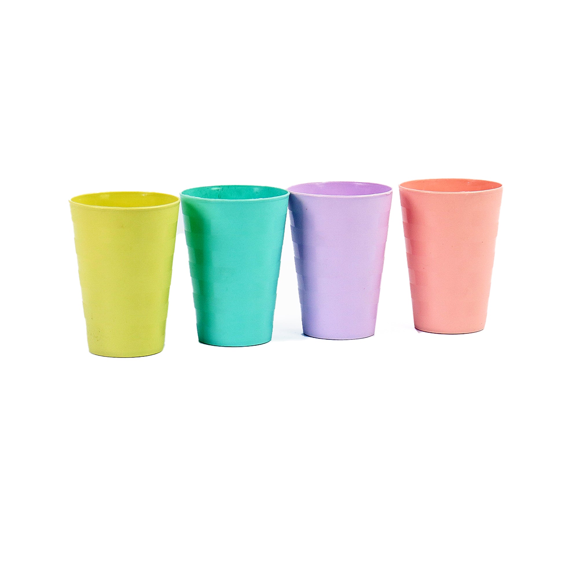250ml Plastic Party Tumbler Cups Reusable 4pack