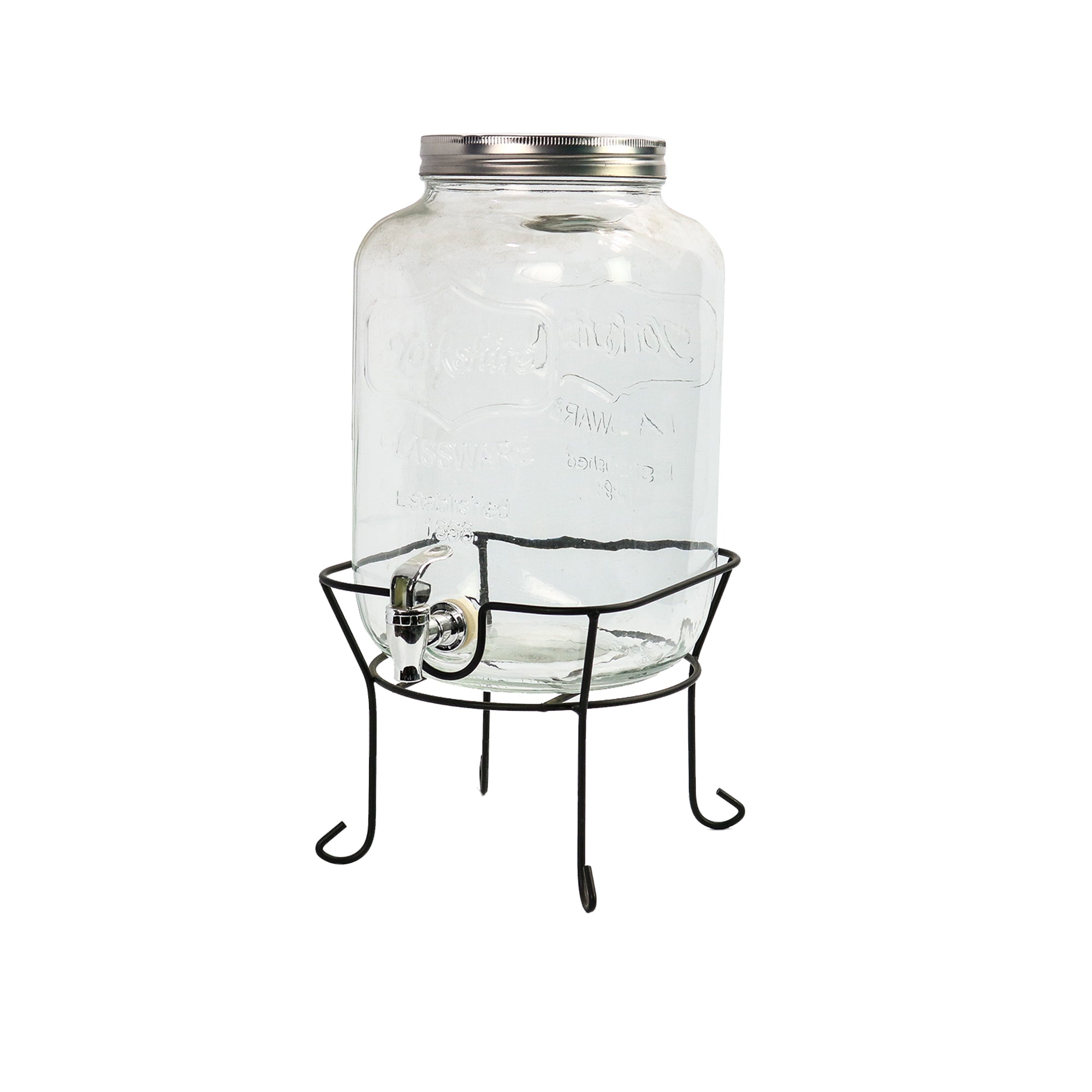 Yorkshire Beverage Dispenser 8L Glass with Stand 517