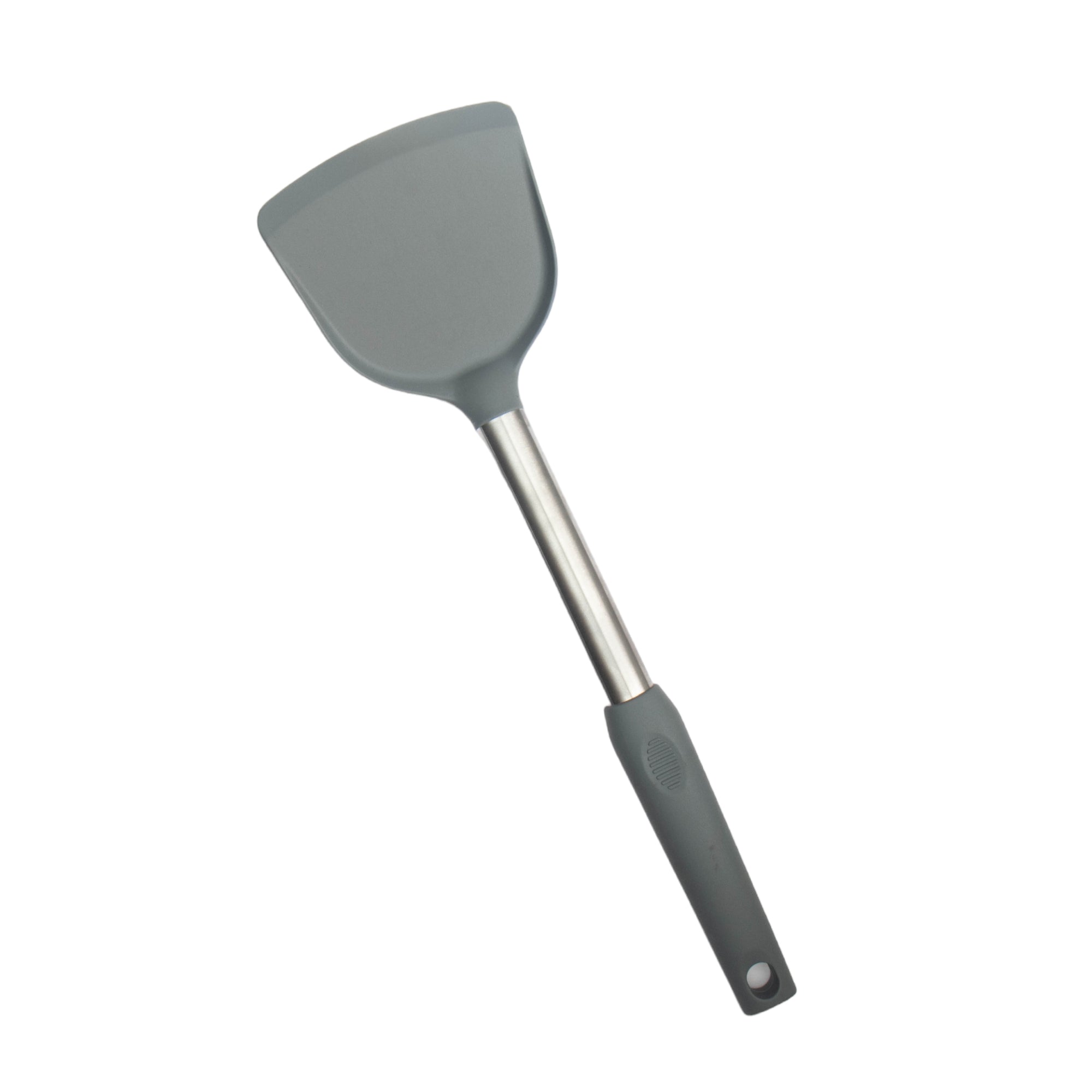 Silicone Serving Lifter Stainless Steel Handle Silica Gel Tableware