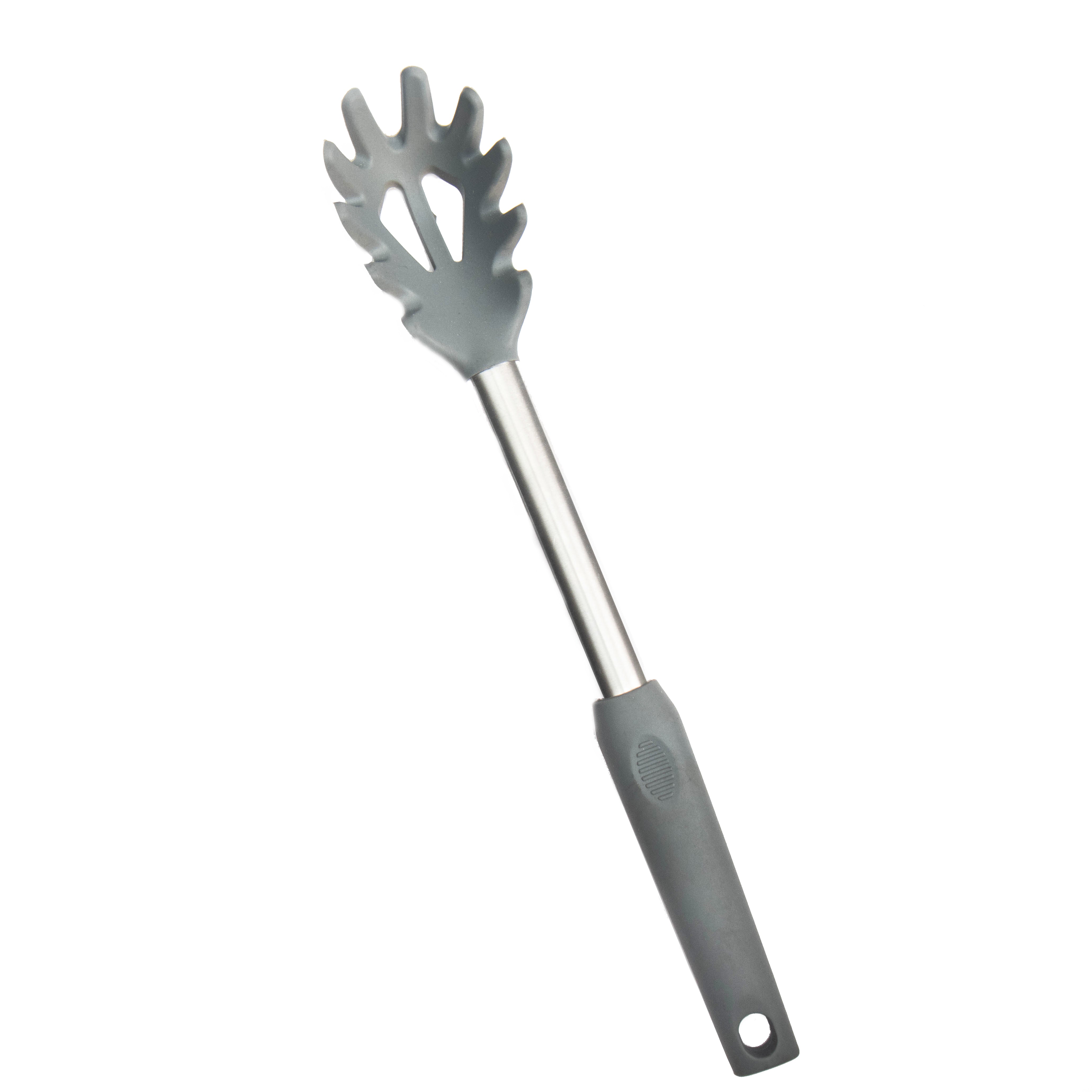 Silicone Serving Lifter Wide Stainless Steel Silica Gel Tableware