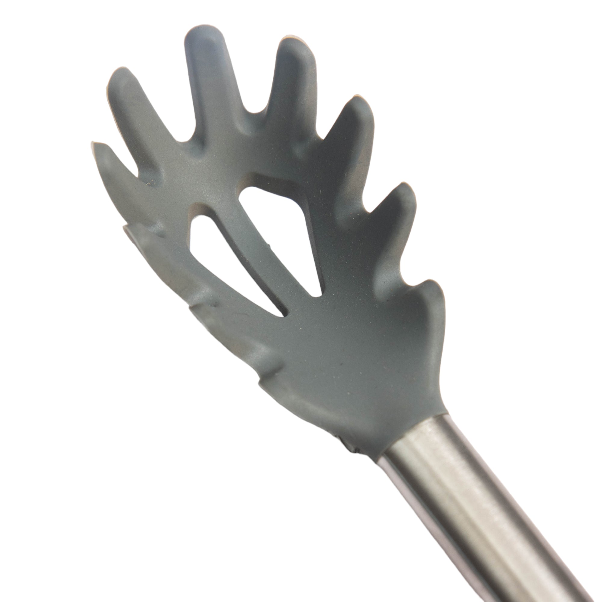 Silicone Serving Lifter Wide Stainless Steel Silica Gel Tableware