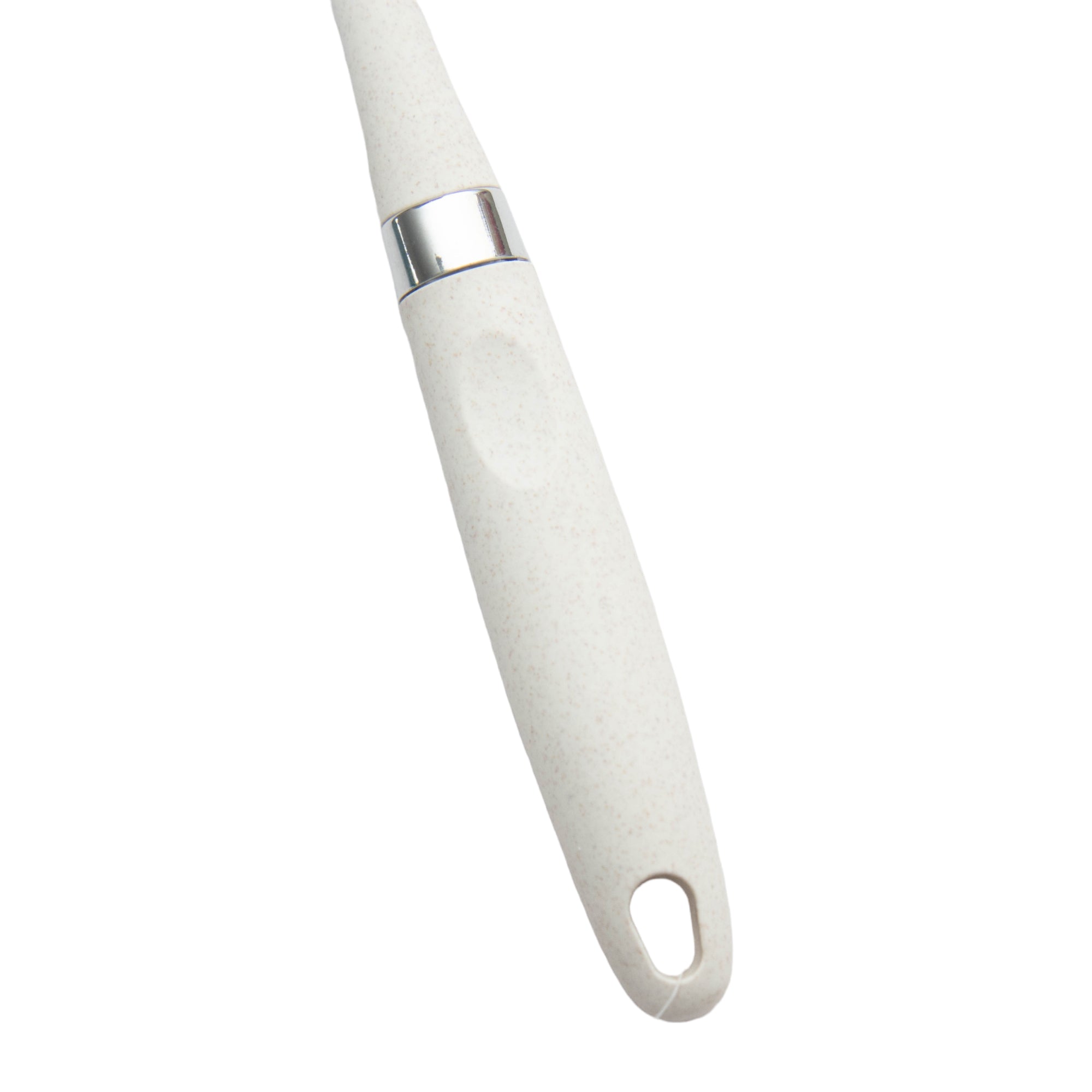 Nylon Serving Slotted Lifter Round Cream Silica Gel Tableware