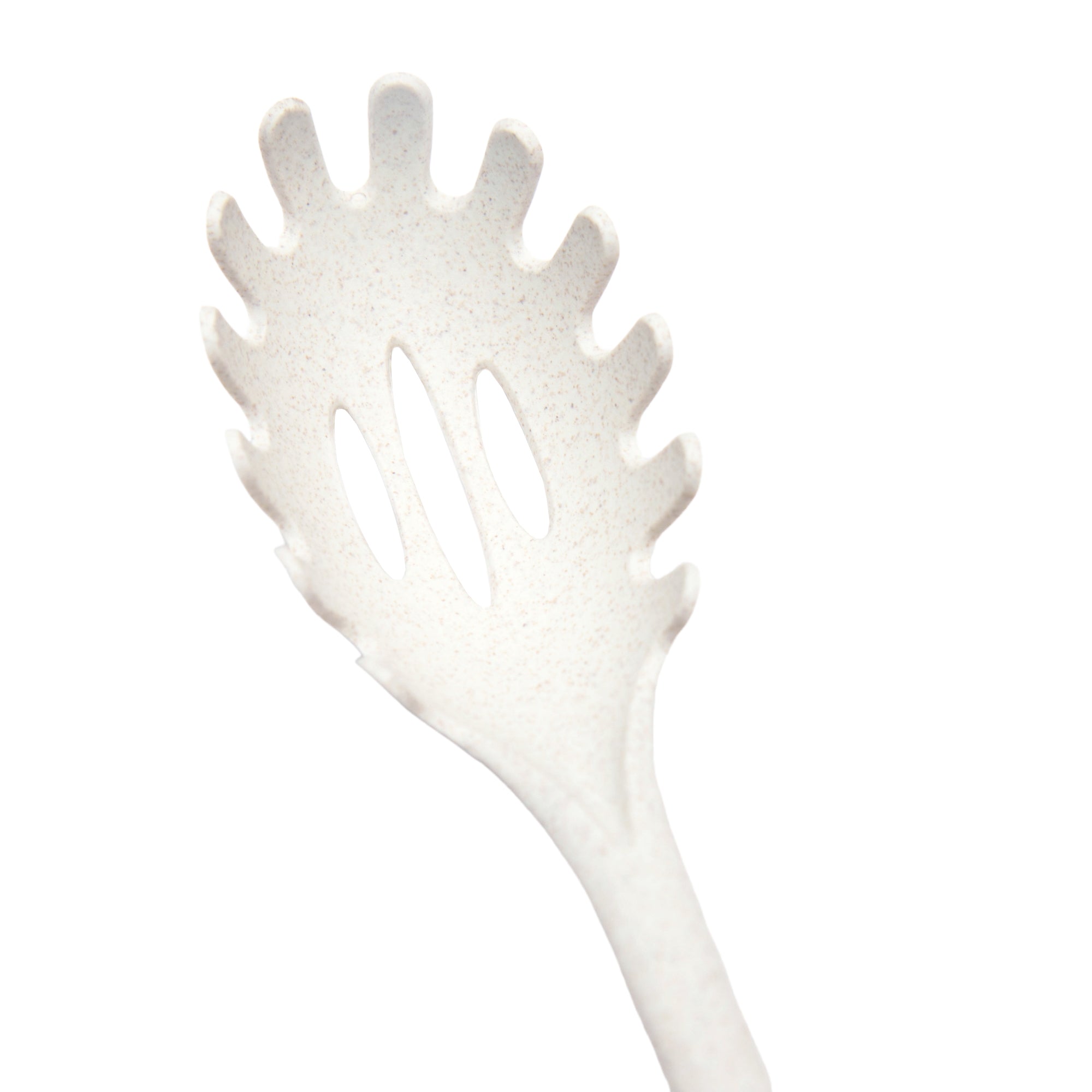 Nylon Serving Pasta Spoon Cream Silica Gel Tableware
