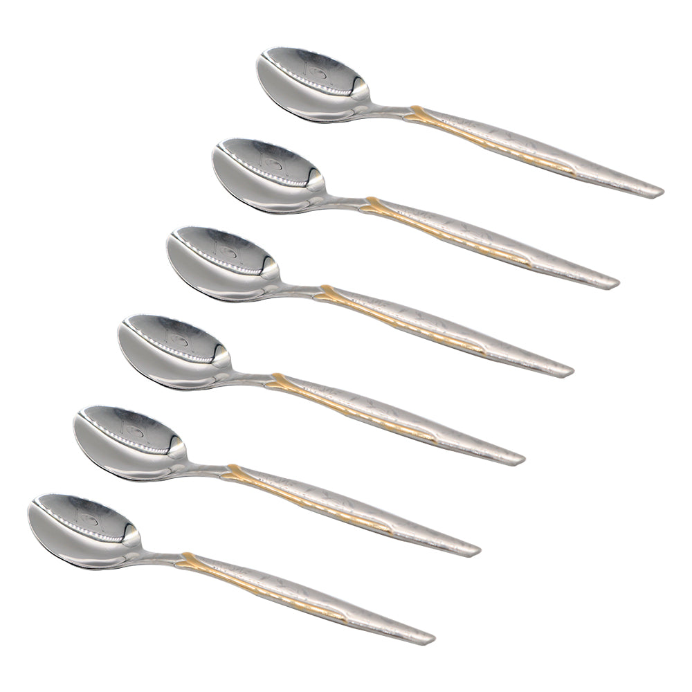 Dinner Tea Spoon 6pack Cutlery Set Stainless Steel BPS-004C