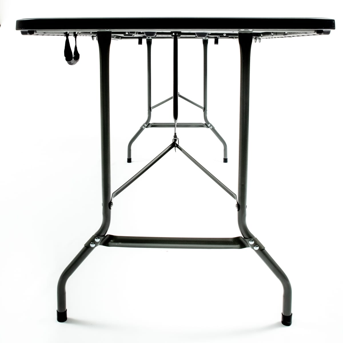 1.8m Folding Trestle Table 6ft Black