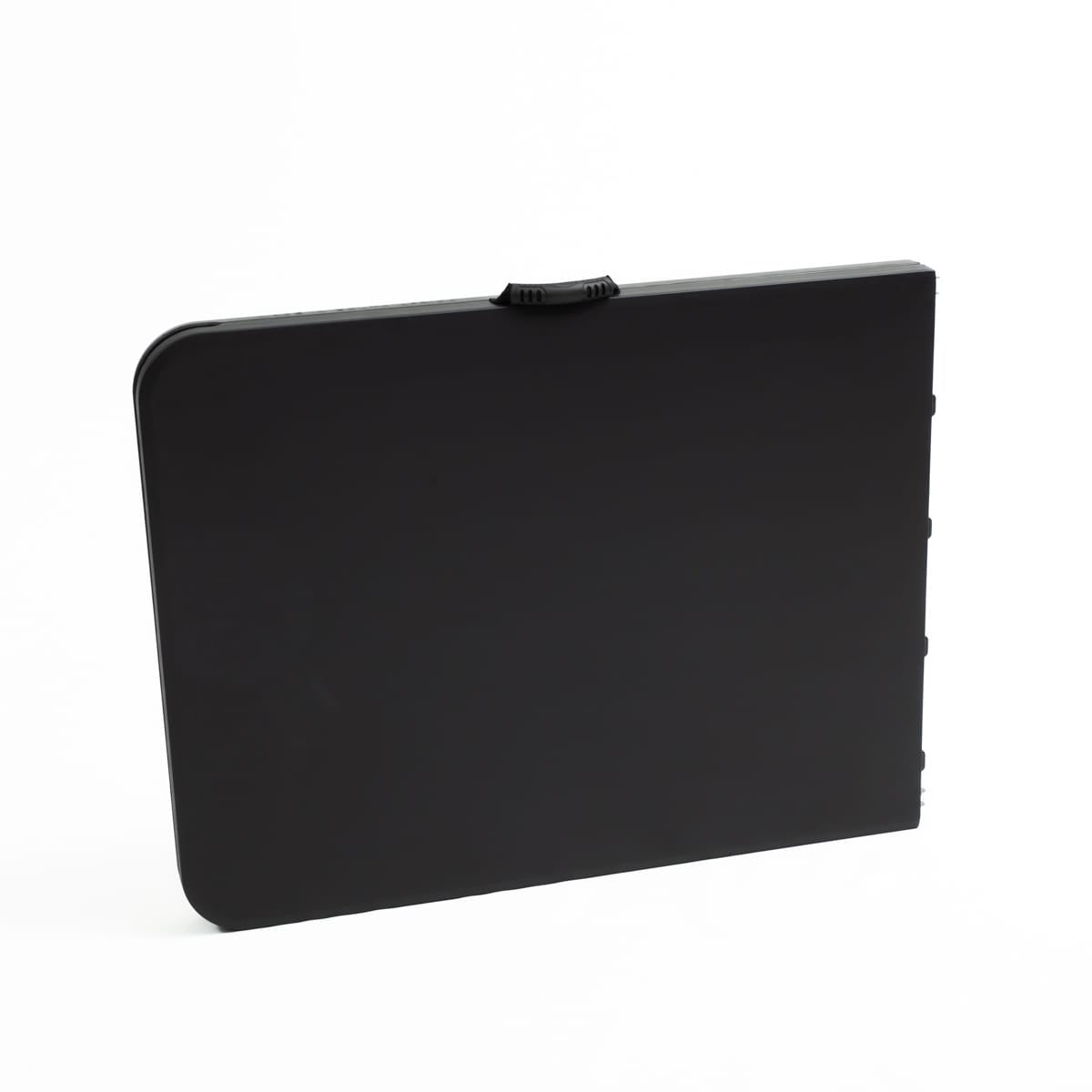 1.8m Folding Trestle Table 6ft Black