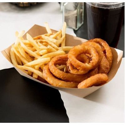 Kraft Paper Food Lunch Trays 10pack