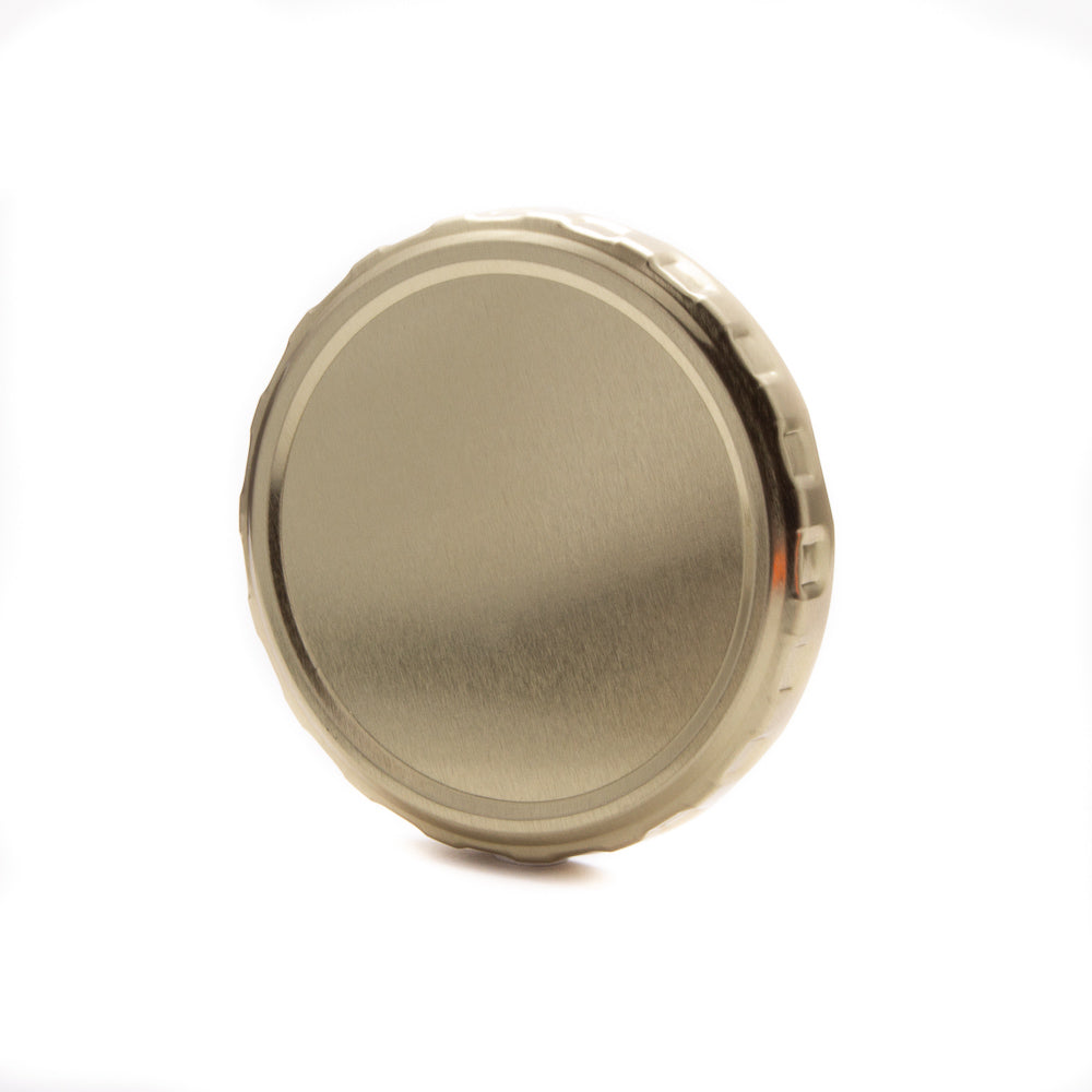 43mm Metal Twist-on Gold Lid