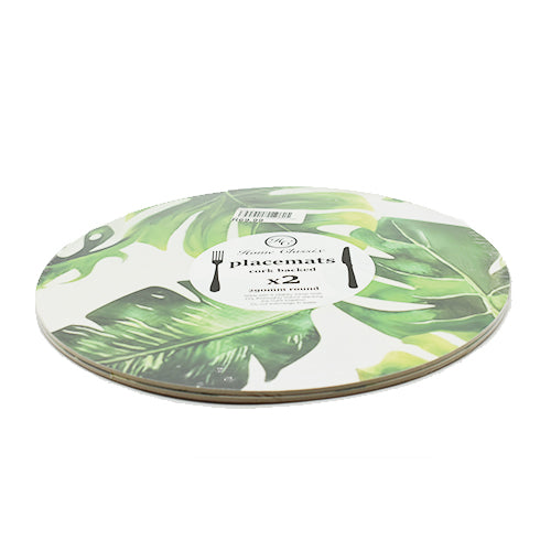 Home Classix Placemat 29cm Botanical Design 2pack