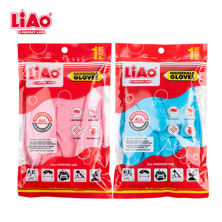LIAO Gloves Household Rubber XHCL063