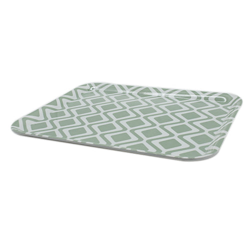 Home Classix Melamine Tranquality Serving Tray 43x33mm White 20820