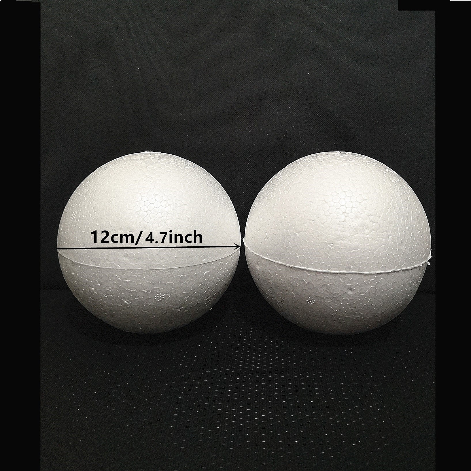 Polystyrene Styrofoam Balls 12cm 2pack