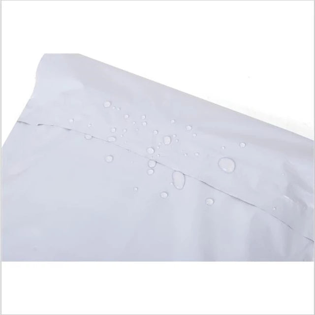 Tamper Proof White Courier Bag 38x53cm Self Adhesive Seal Packaging Pouch 30mic 1pc