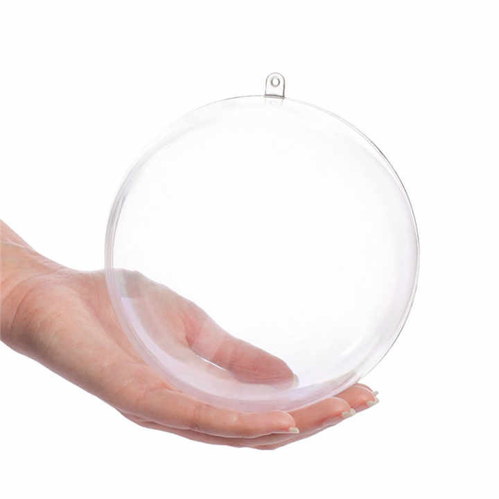 Acrylic Clear Plastic Ball Bubble Ornaments
