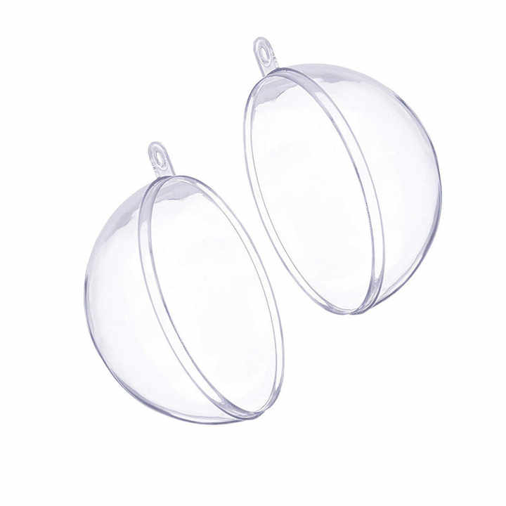 Acrylic Clear Plastic Ball Bubble Ornaments
