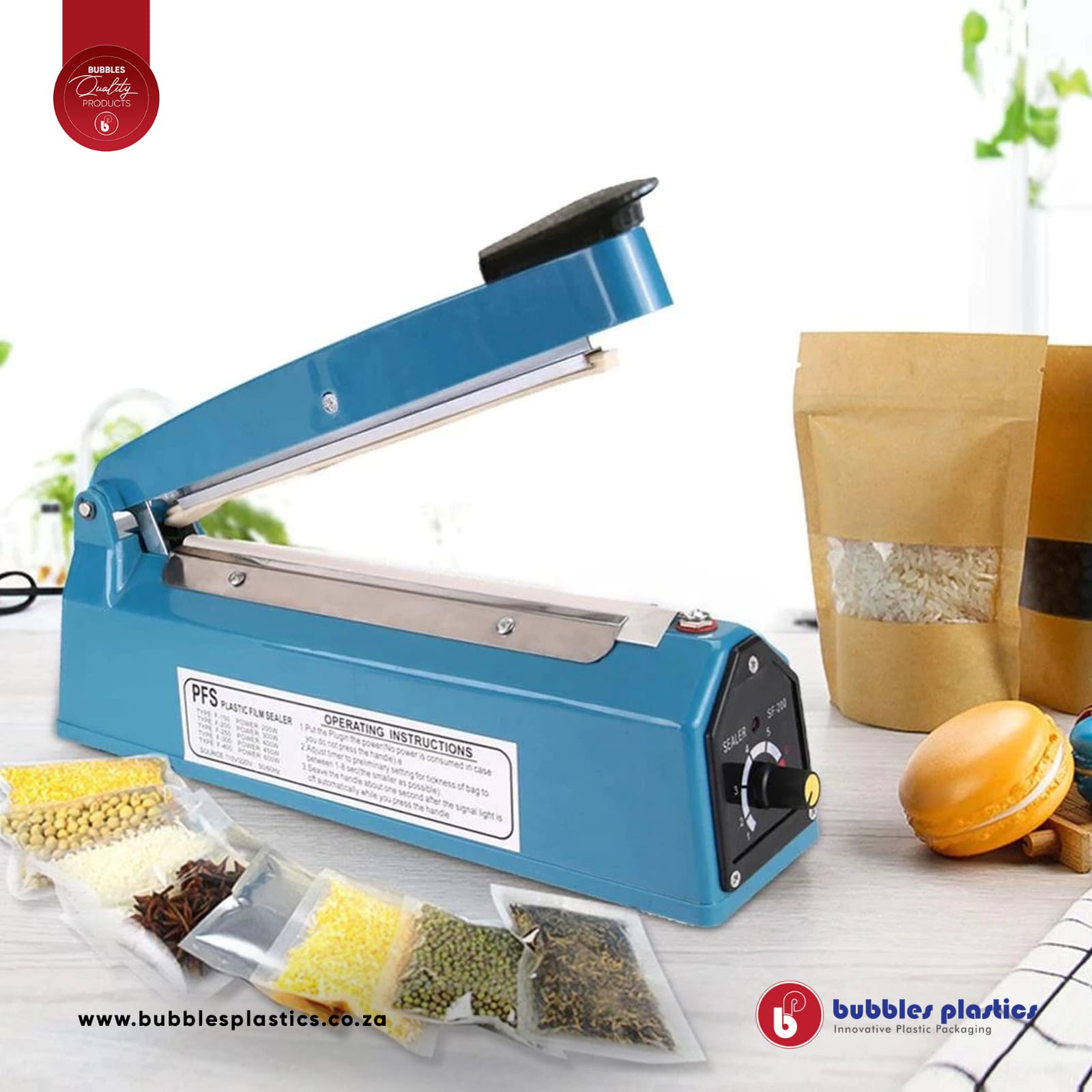 Impulse Heat Sealer Machine 200mm