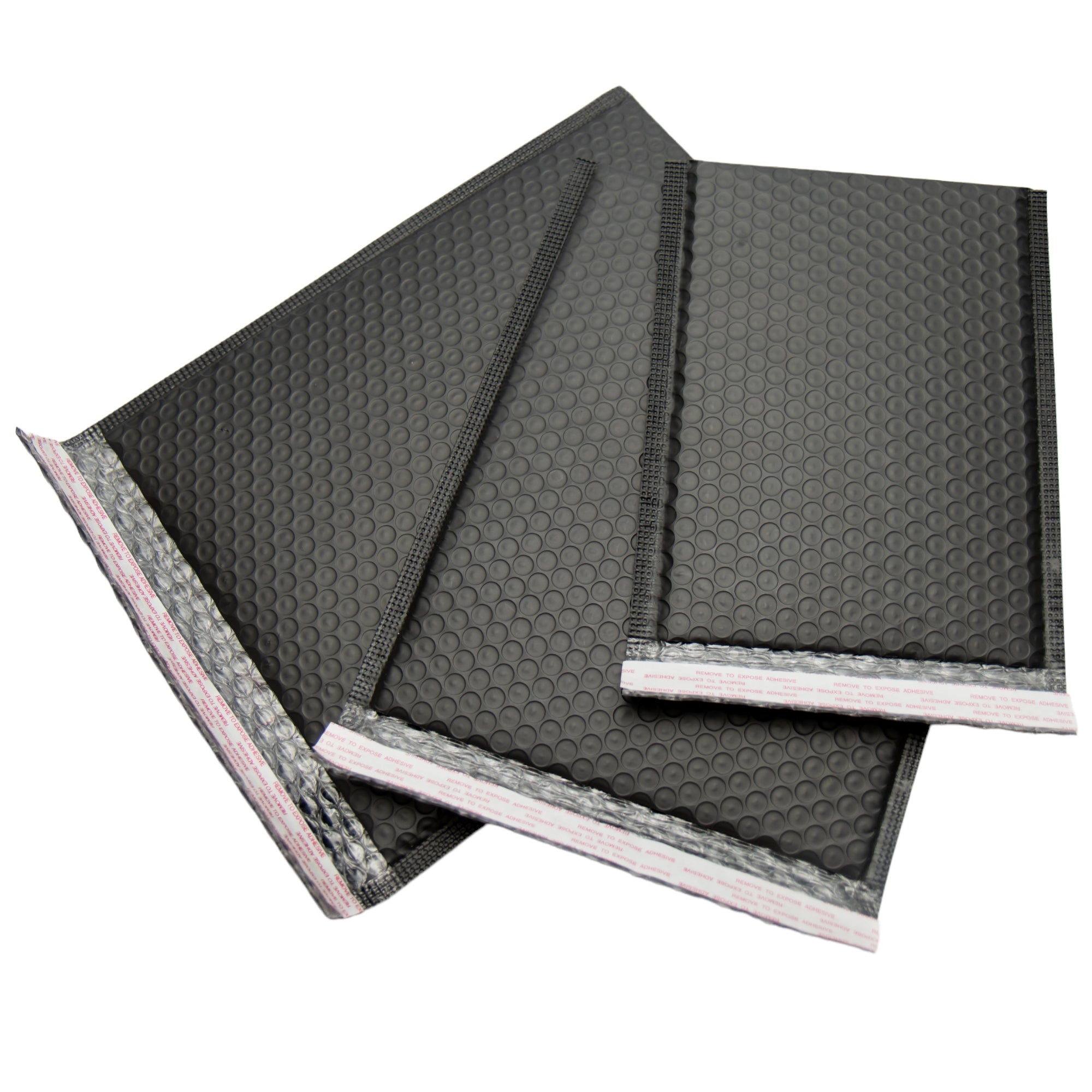 Bubble Pouch Mailer Bag Self-Seal Padded Envelope Black