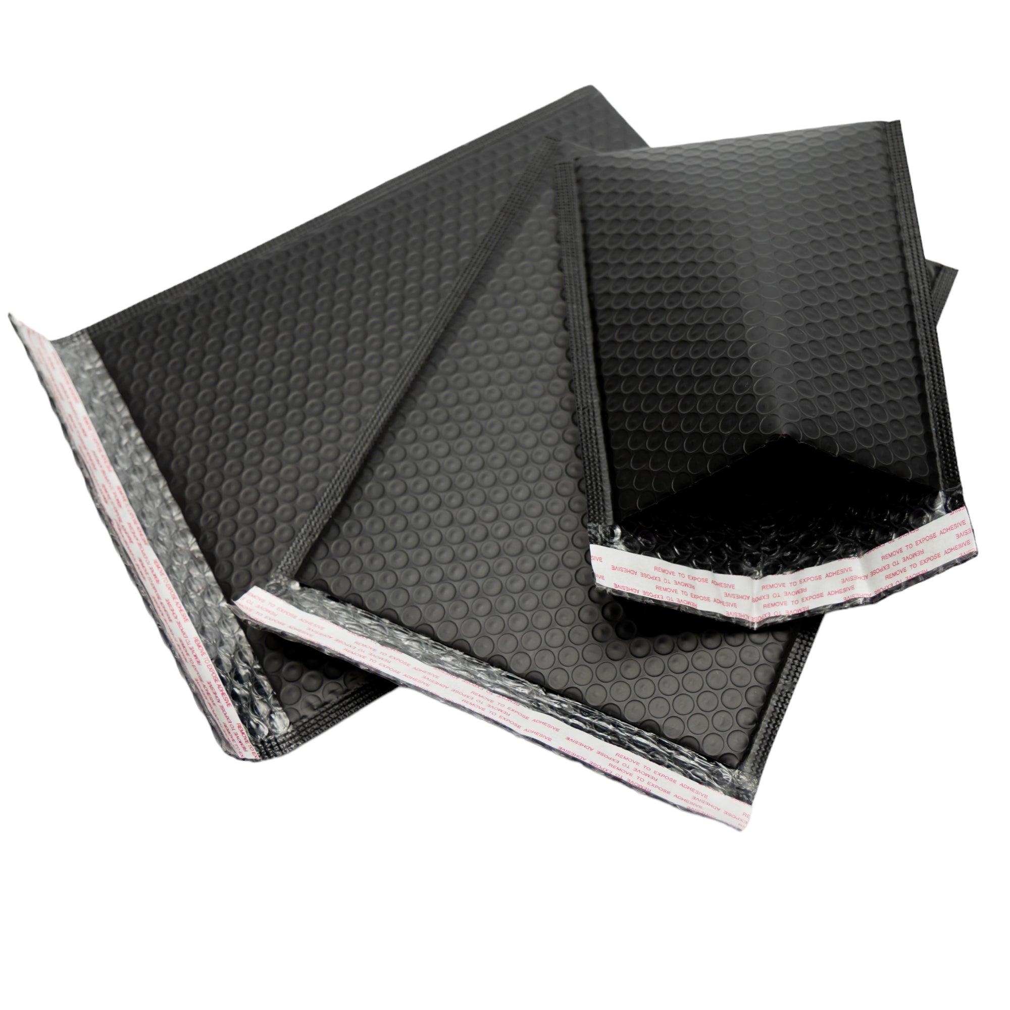 Bubble Pouch Mailer Bag Self-Seal Padded Envelope Black