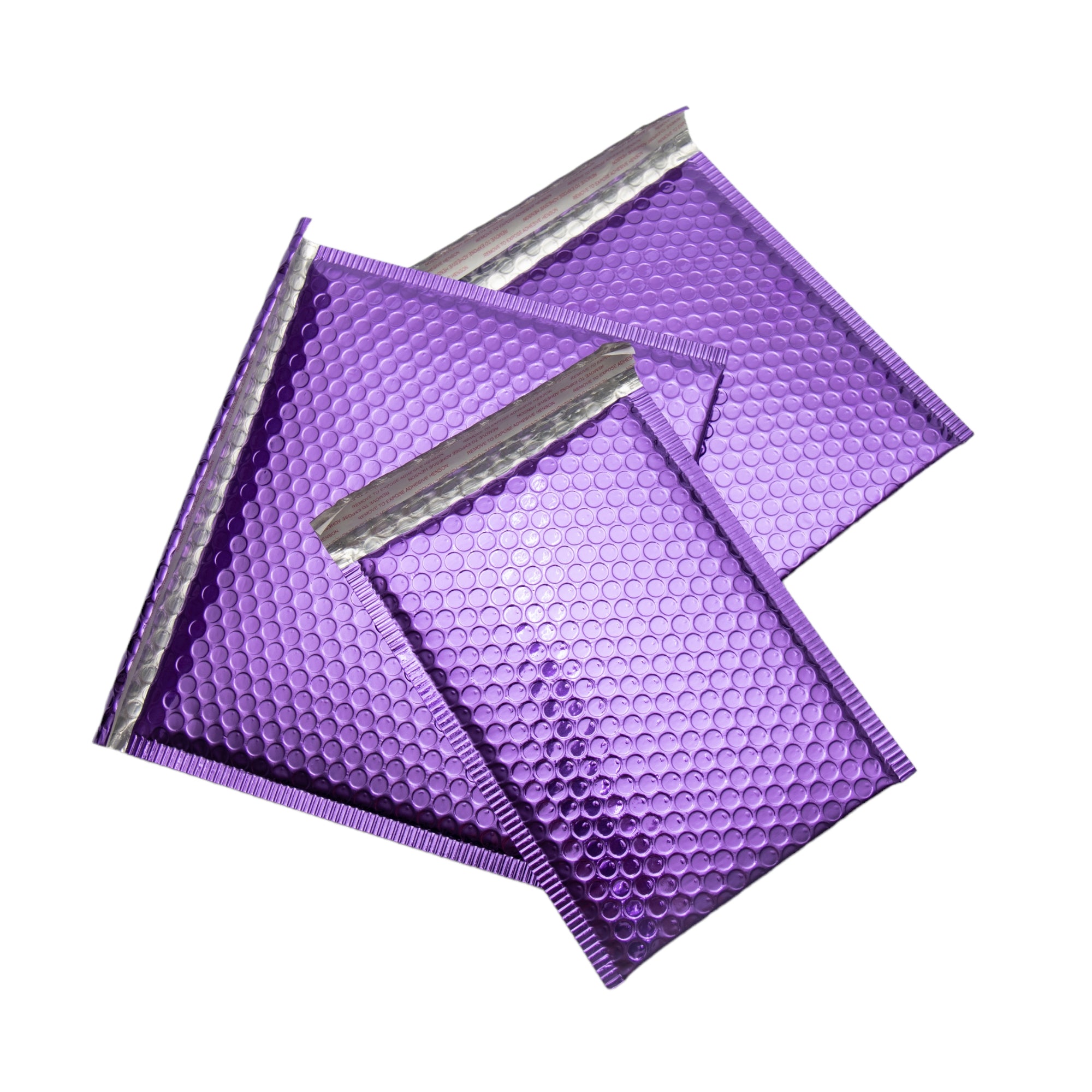 Bubble Pouch Mailer Bag Self-Seal Padded Envelope Purple
