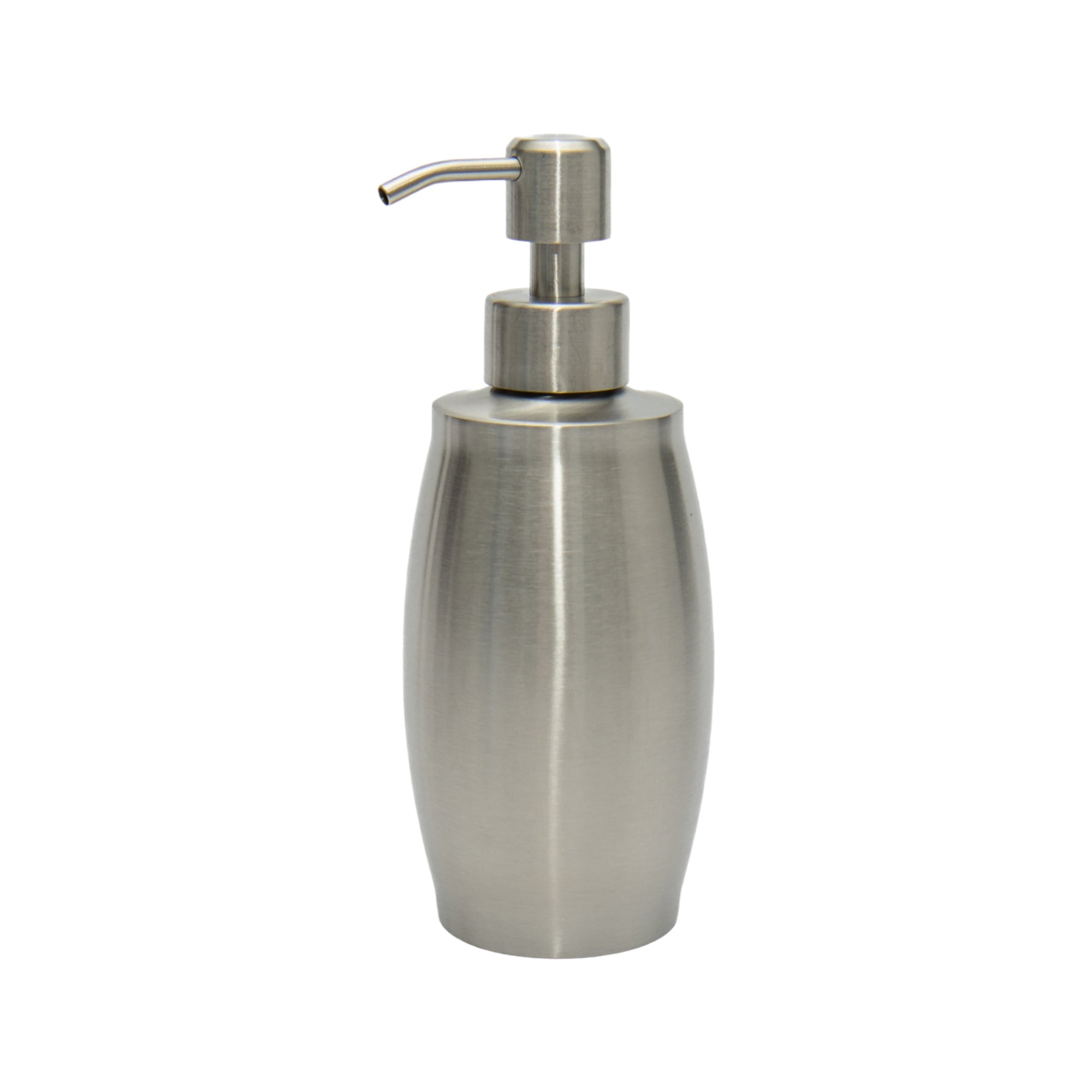 Liquid Hand Soap Dispenser Silver Stainless Steel