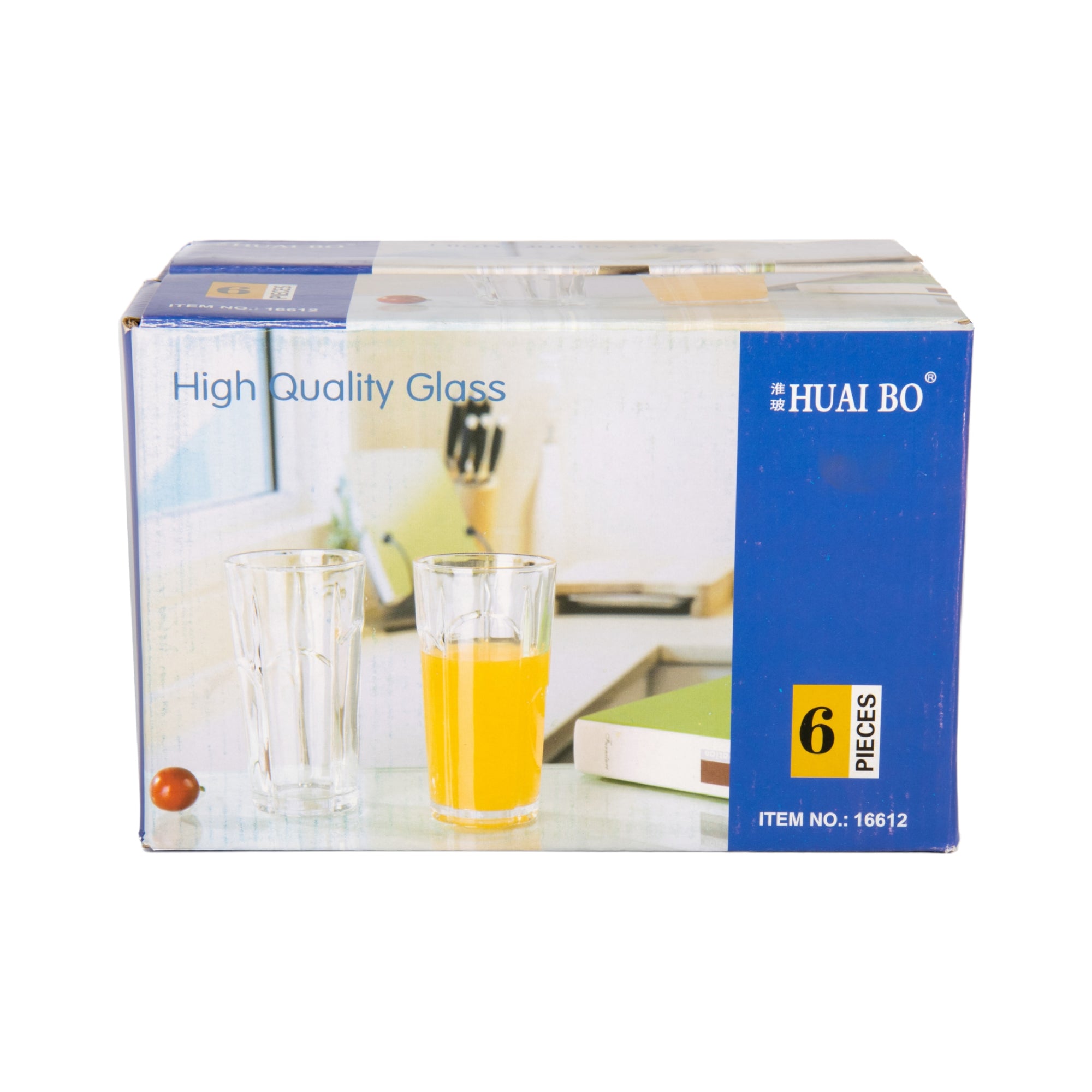 Hiball Glass Tumbler Set 6pc