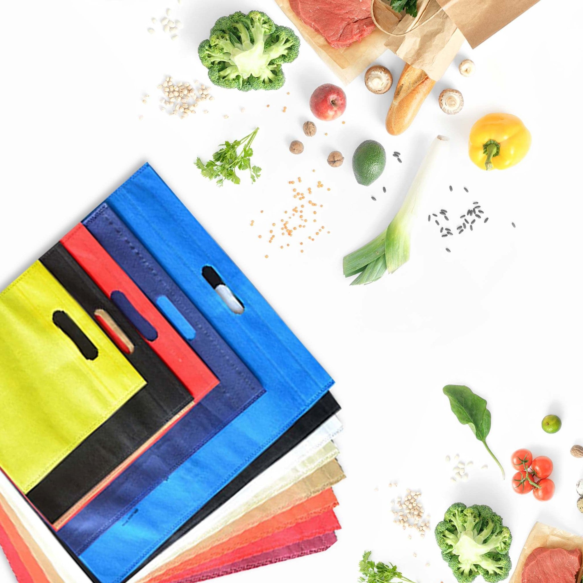 Non-Woven Boutique Bag 25x35cm Die Cut Punch Handle - Shopping Fabric Bag Medium