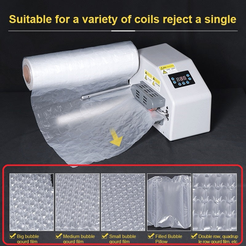 Bubble Air Wrap Inflatable Air Cushion Film Roll Machine