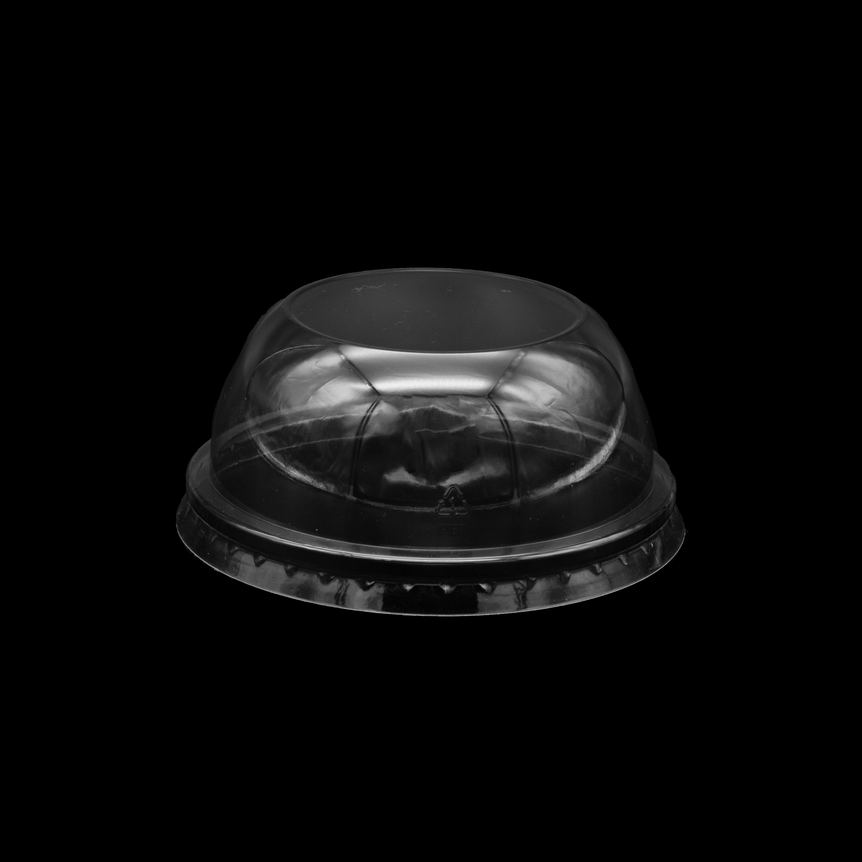 Zibo Ice Cream Cups 250ml Clear Tubs T436 with Open Dome Lid L811 5pack