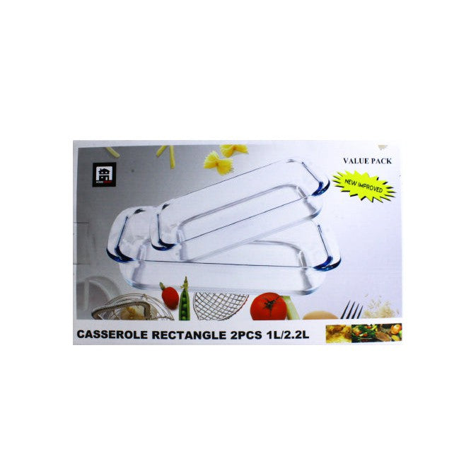 Casserole 2 Pack 1L / 2.2L GLJ726