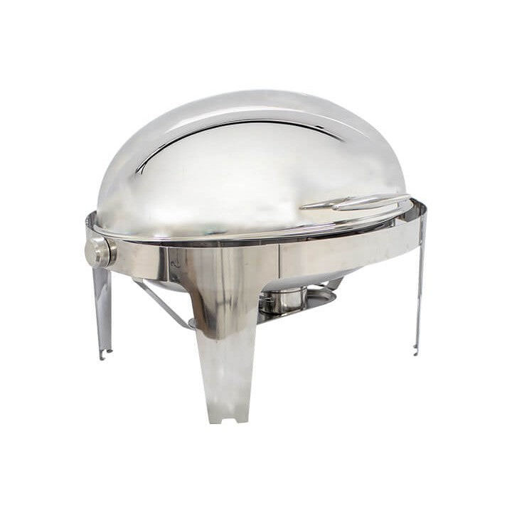Chafing Dish Fancy Oval Roll Top HV030