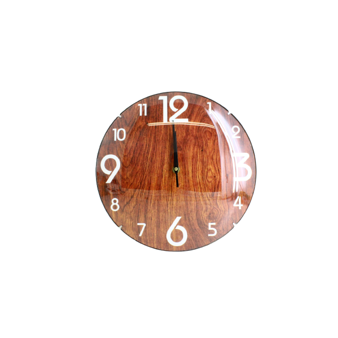 Wall Clock 30cm Pattern XCL609