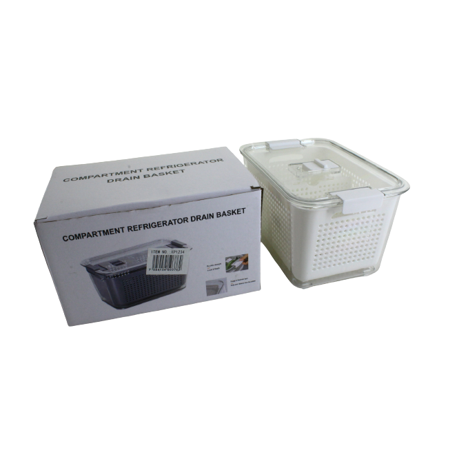 Refrigerator Fruit 'n Vegetable Storage and Drain Basket XP1234