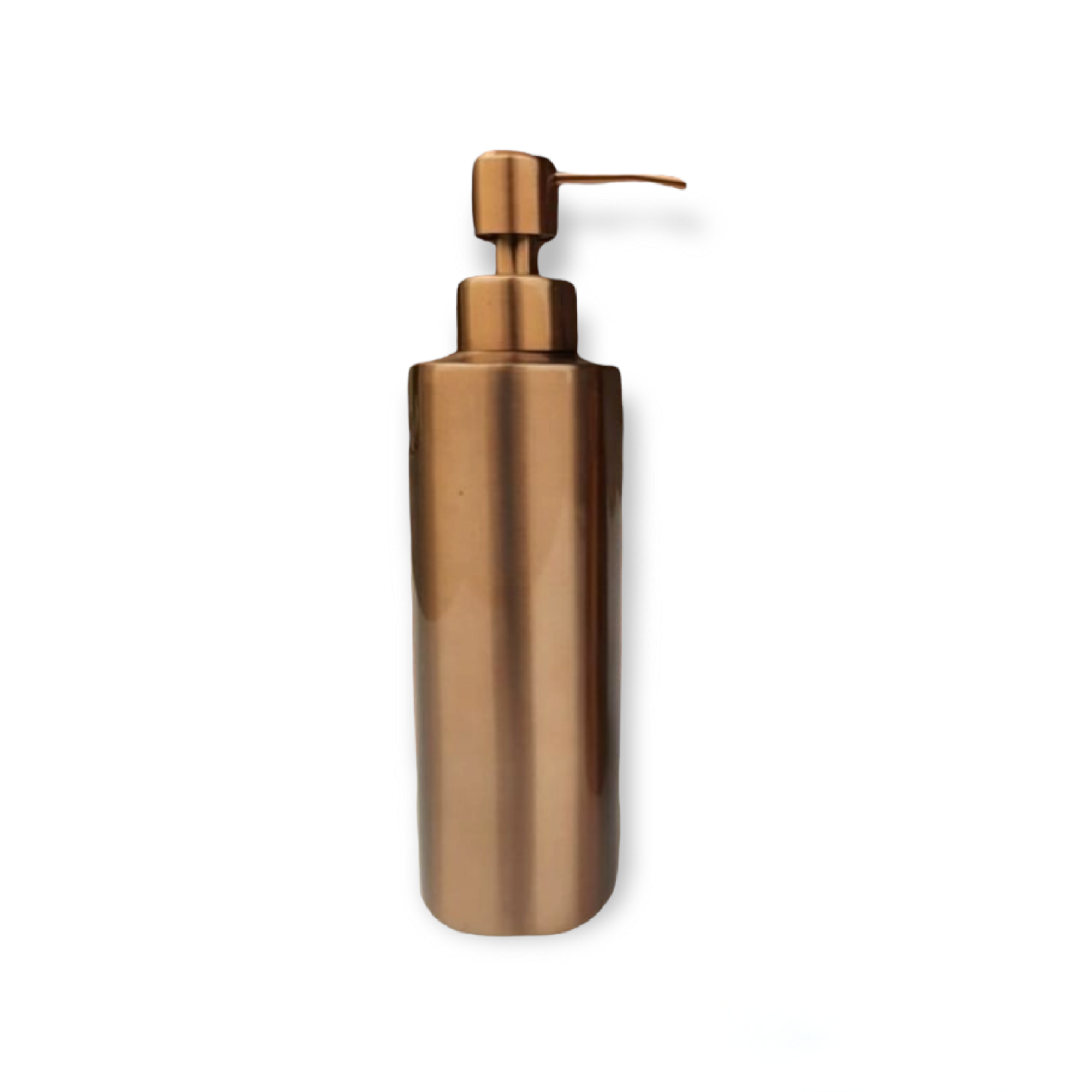 Liquid Hand Soap Dispenser Slim Line Rose Gold Stainless Steel 059