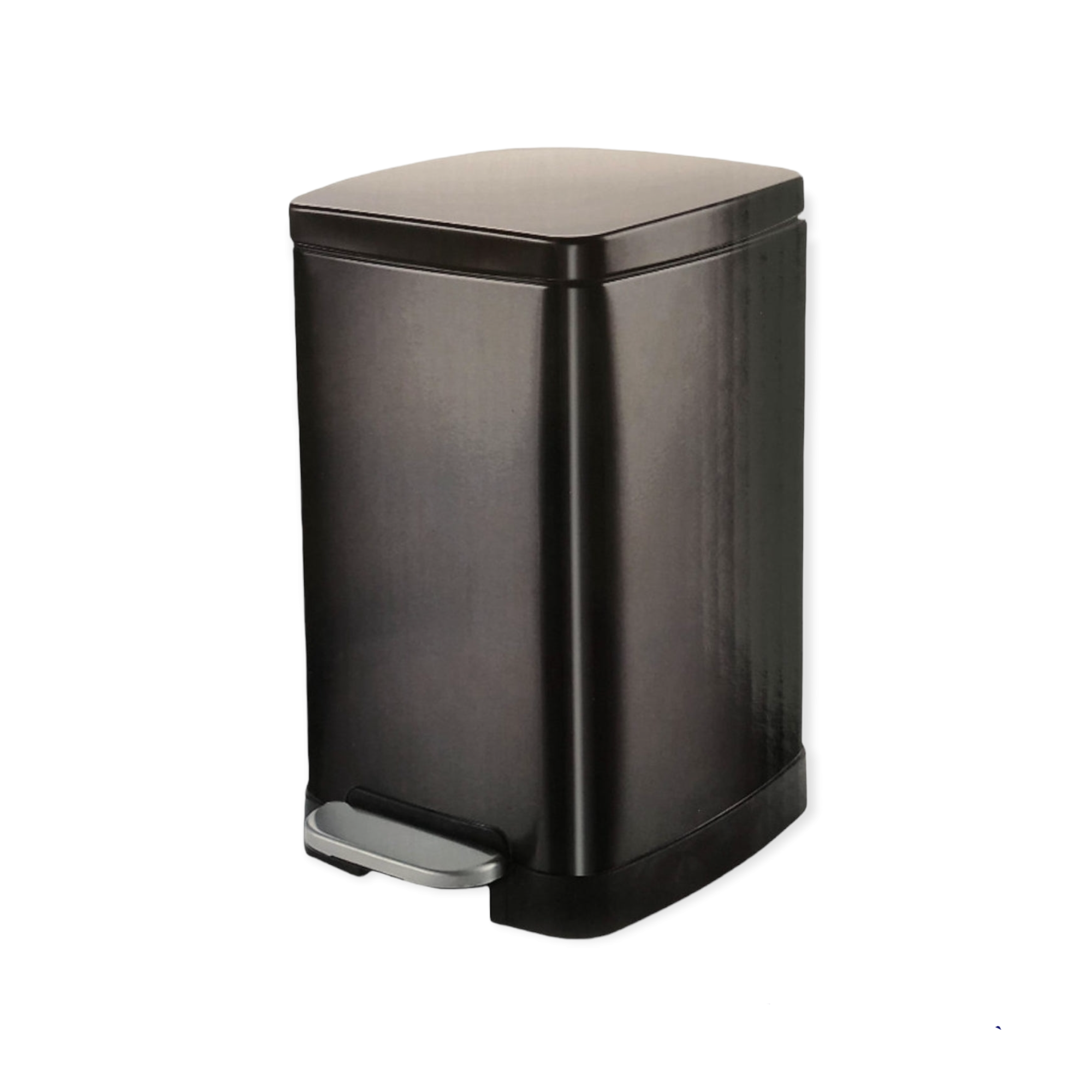 Continental Homeware Pedal Dustbin 20L Square Black CH798