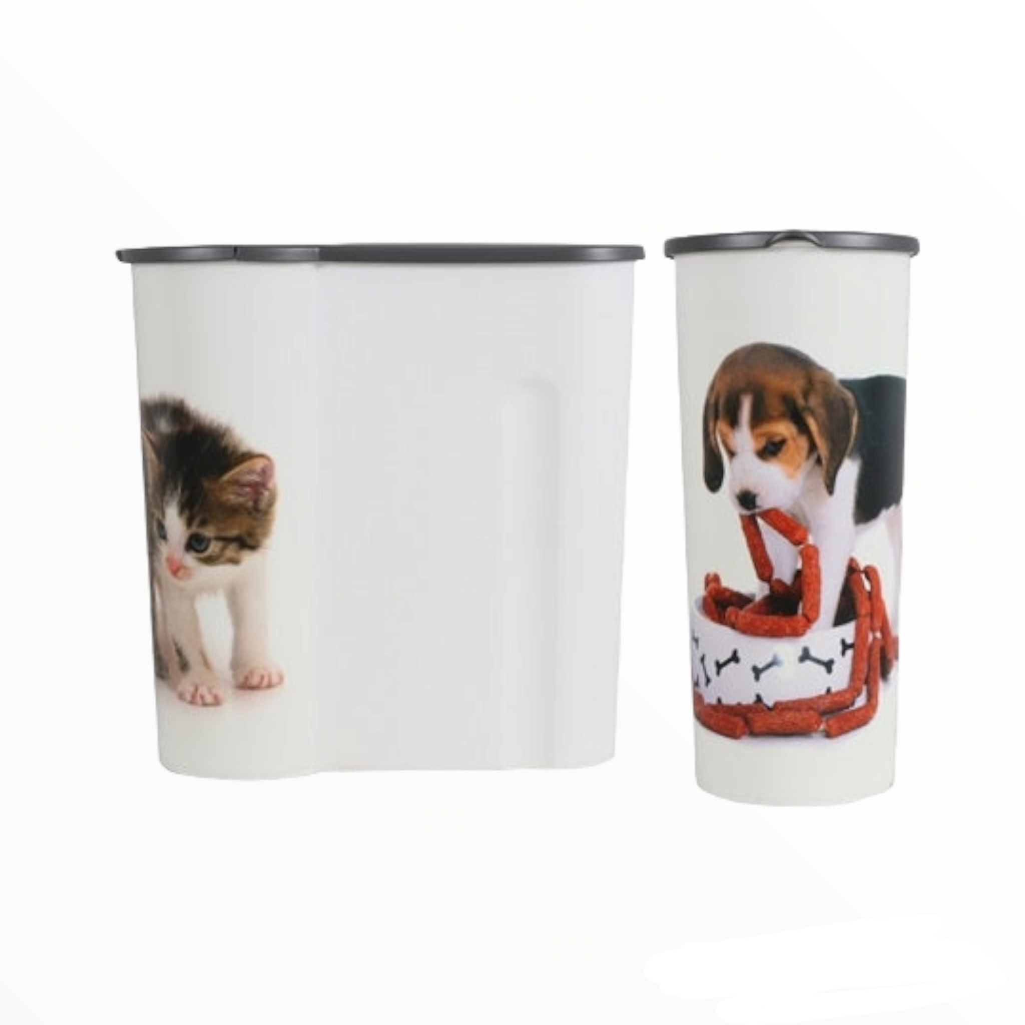 Pet Dog-Cat Food Container Plastic 4L 21481