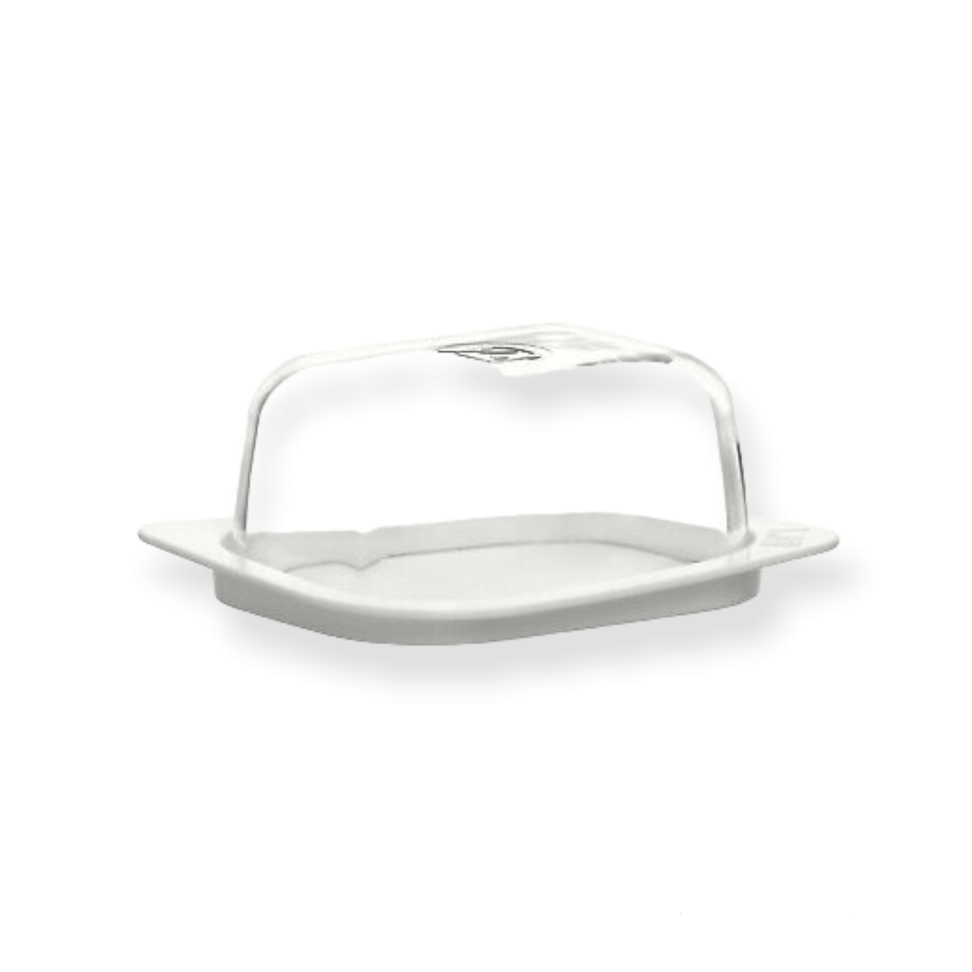 LAV Glass Butter Dish 405ml Container For Butter 450ml SGN348