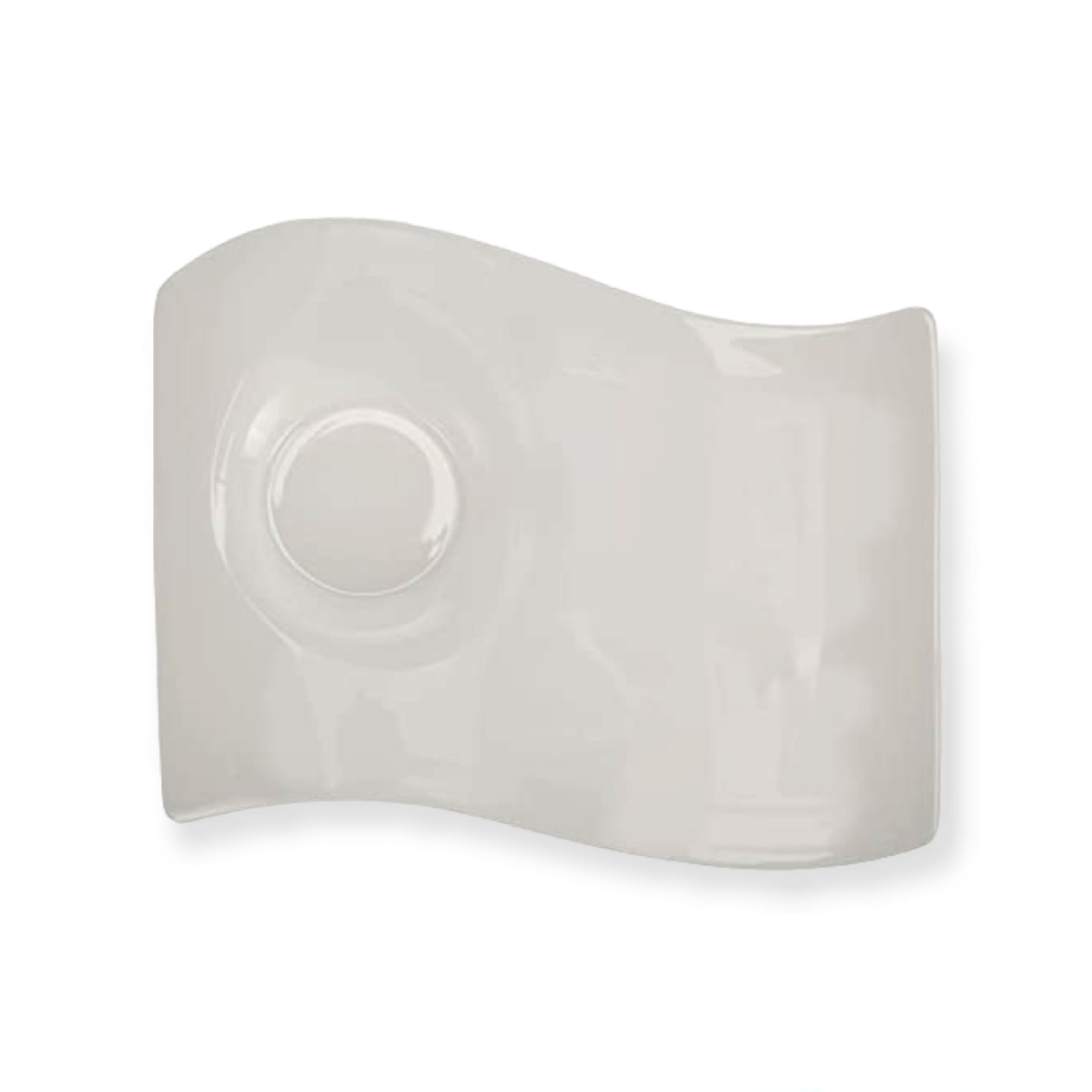 Wavy Cup & Saucer Set 190ml with Spoon