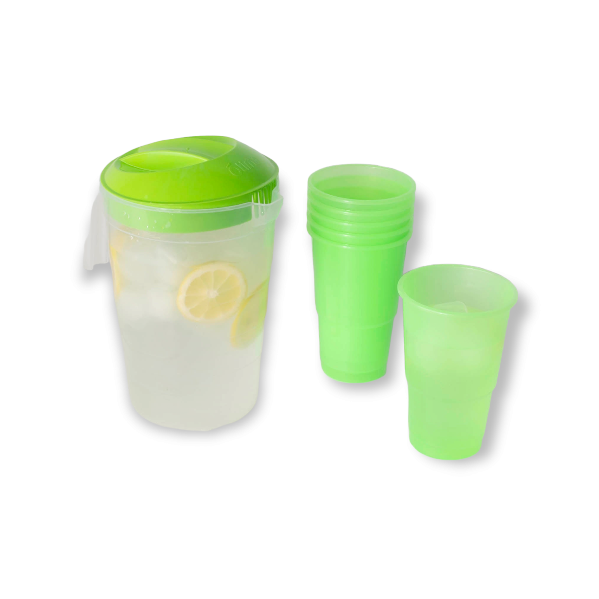 Otima Jug 1.5L with 6 Cups Set and Lid 8Pack