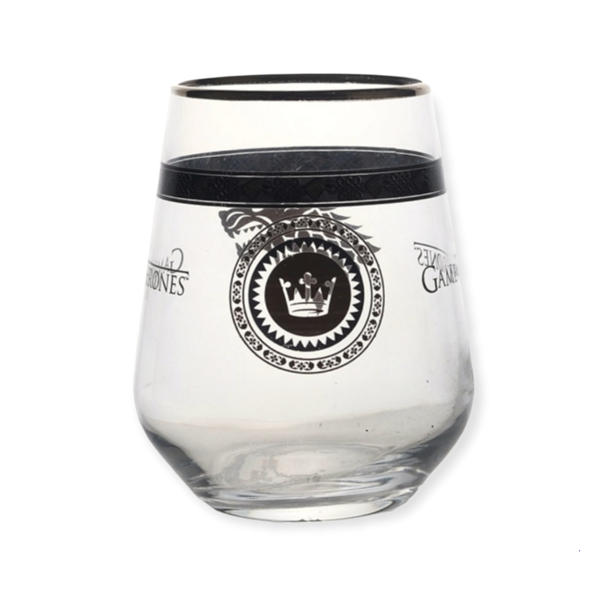 Pasabahce Glass Tumbler 350ml Whisky Allegra Dragon Head 41009