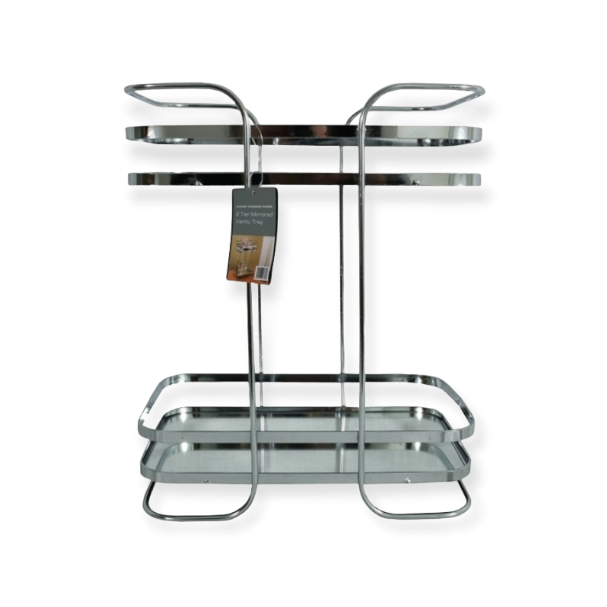 Mirror Tray 2 Tier Cham Plate Rectangle 10730