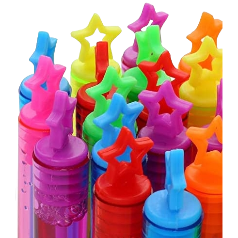 Mini Bubble Wand - Blowing Bubbles Stick Toy 1.5x10cm 1pc