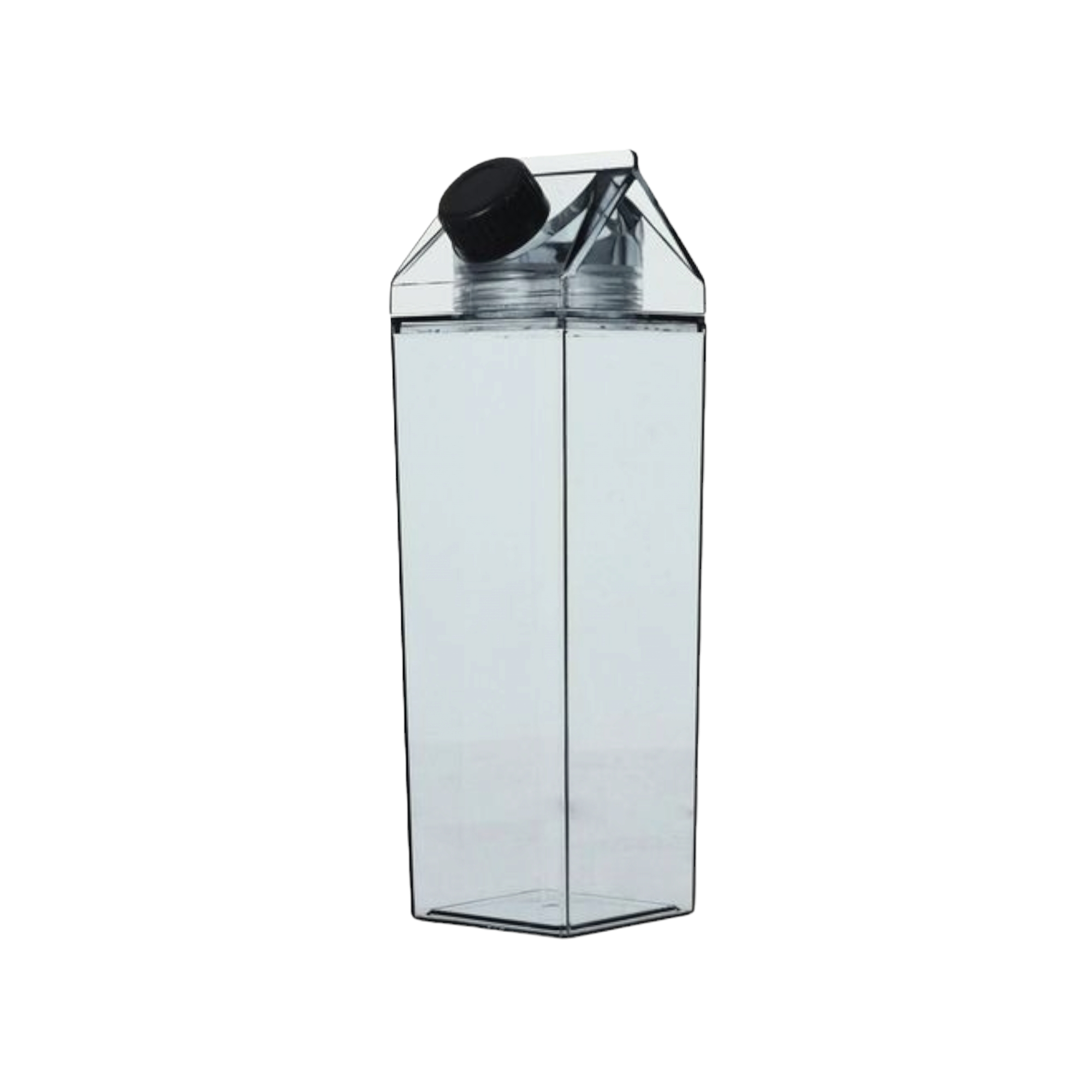 Milk Carton Bottle 500ml Acrylic Plastic