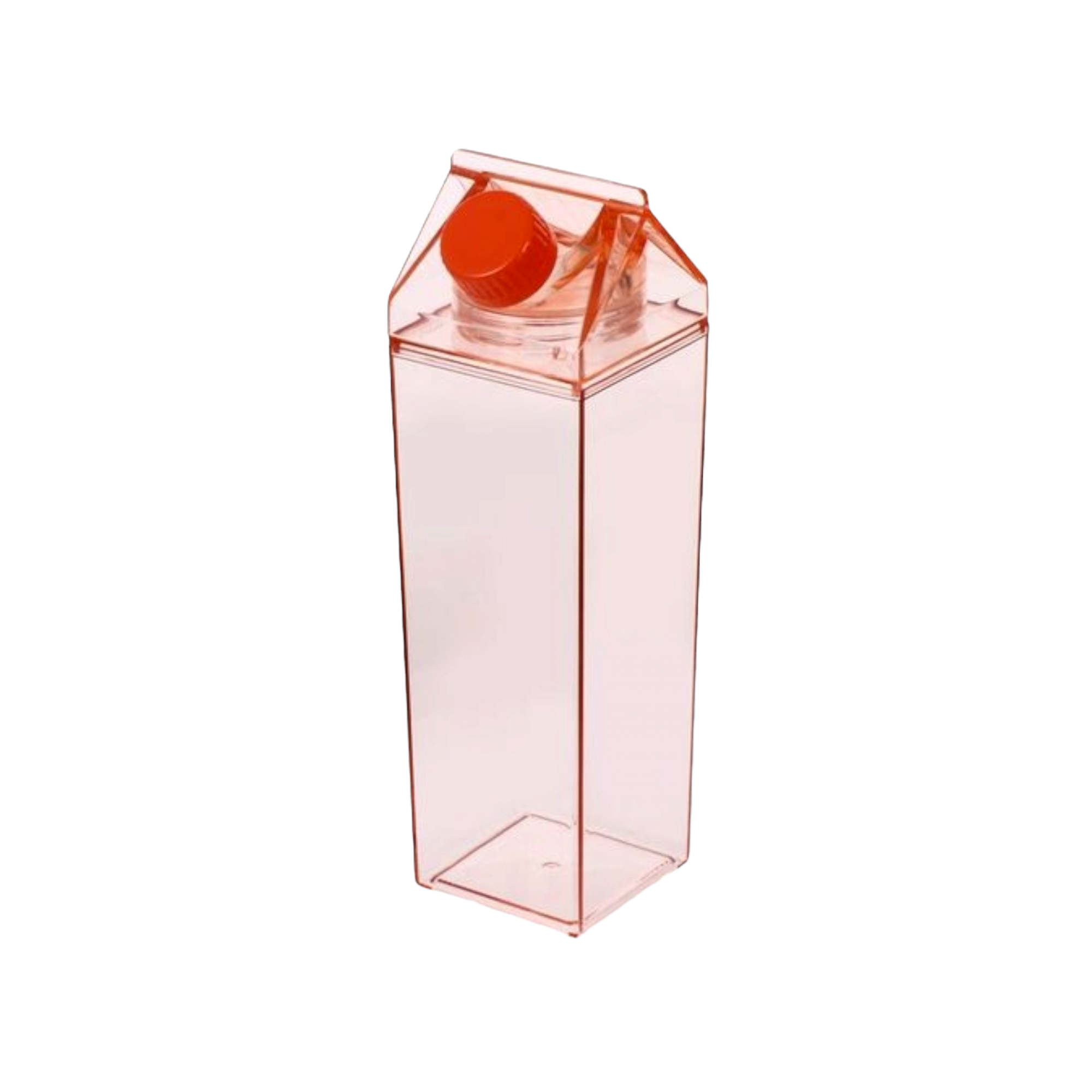 Milk Carton Bottle 500ml Acrylic Plastic