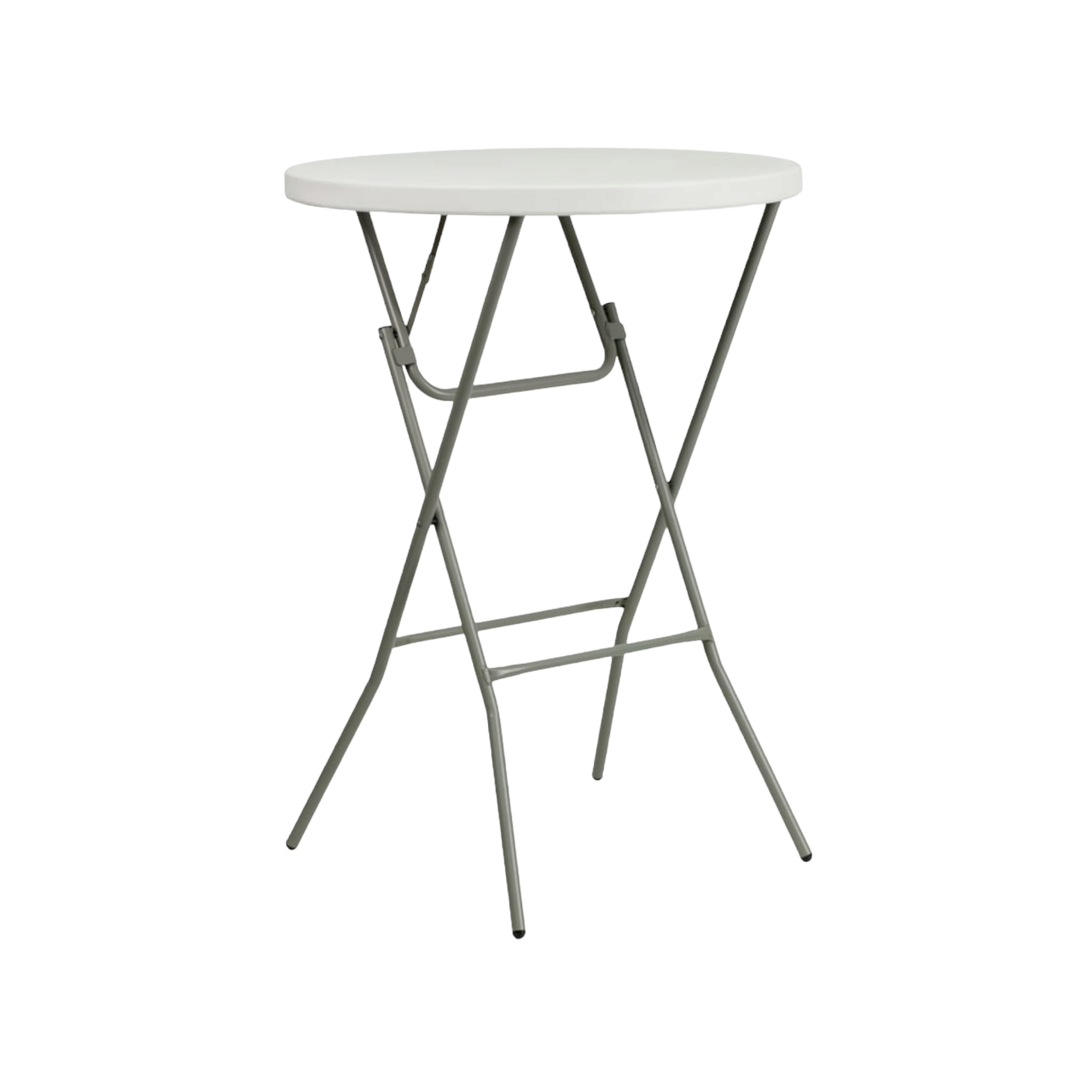 Folding Cocktail Table Round 32inch 79x79x110cm