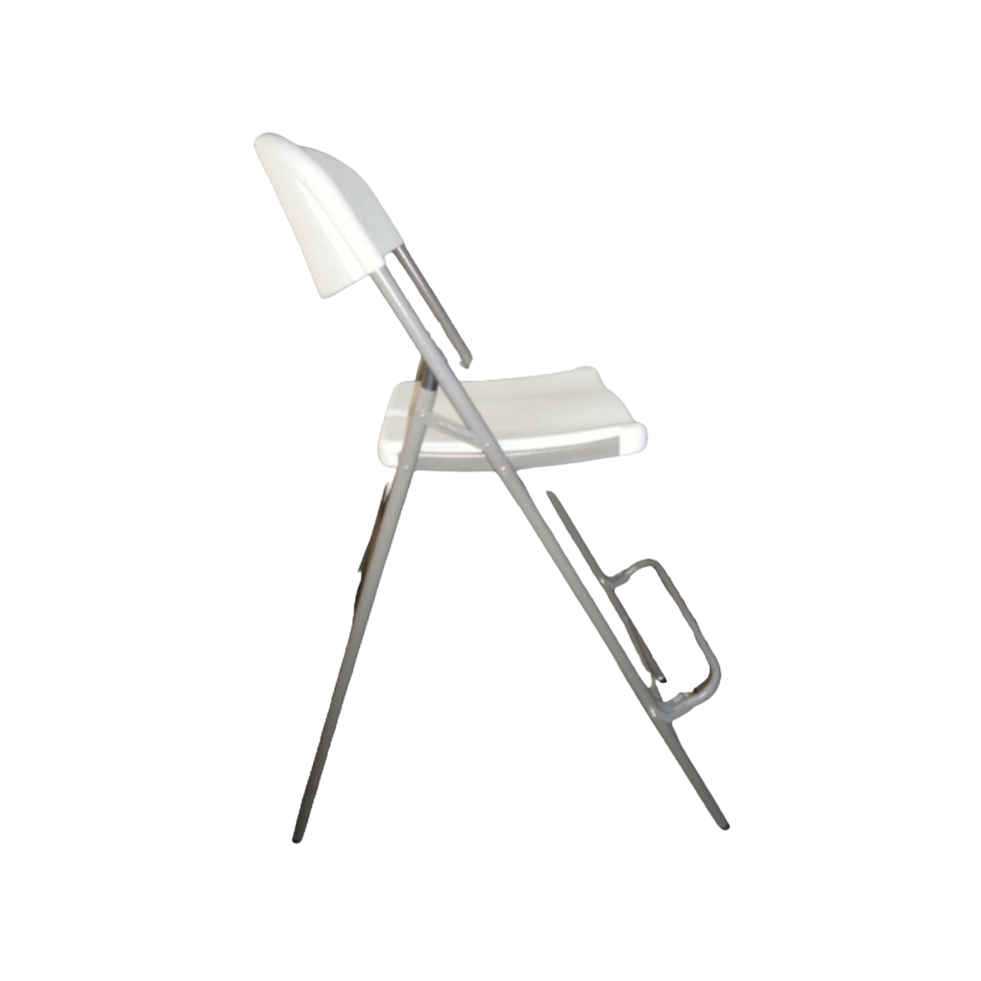 Folding Cocktail Bistro Chair White 57x46x112cm