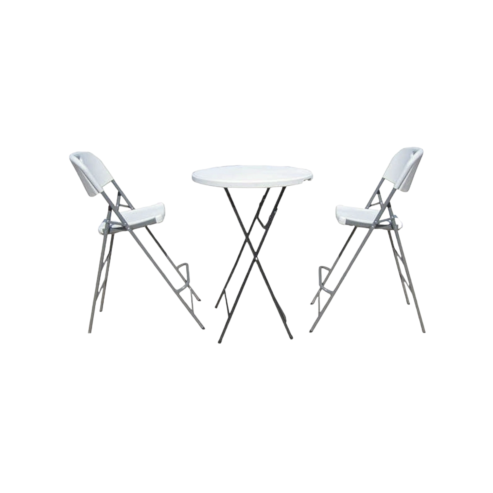 Folding Cocktail Table Round 80x110cm CH034