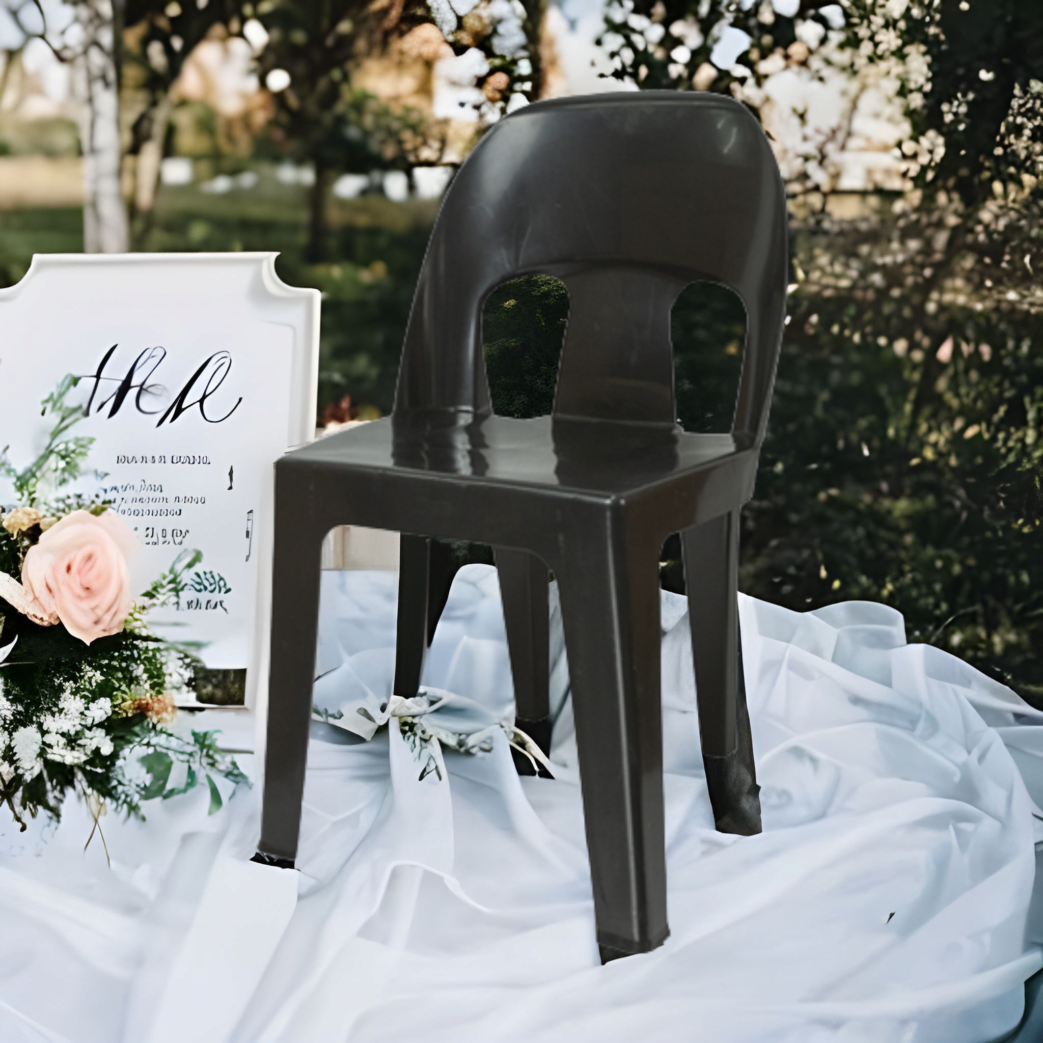 Econo Party Chair Black