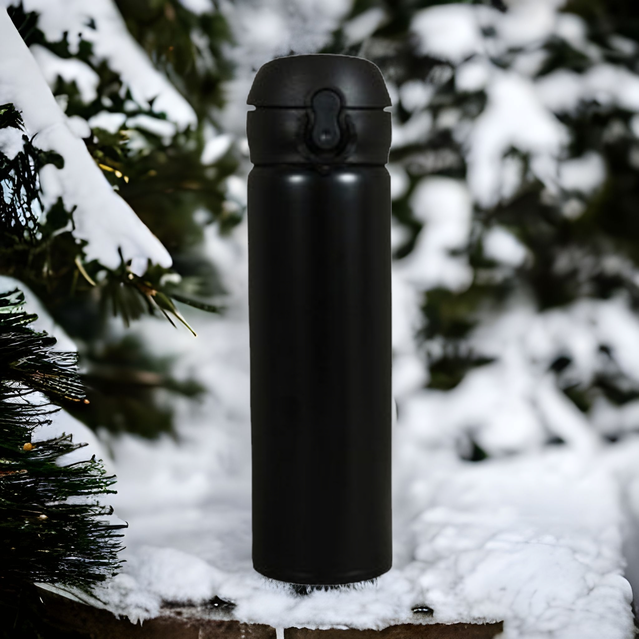 Retro Vacuum Travel Flask 400ml Drinking Bottle Dome 31009